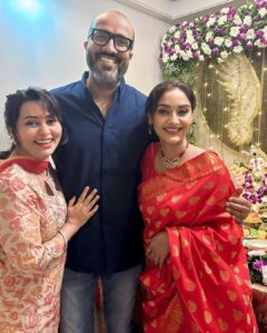 Rati Pandey Instagram - Some glimpses… Ganpati celebration 1st day❤️
.
.
.
#friendsandfamily #gratitude #ganpaticelebration #ratipandey #instapictures #thankyou
