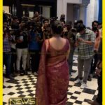 Raveena Ravi Instagram - @raveena1166 Entry at #maamannan50thDay Celebrations 😍 🔥😍 #Maamannan #raveenaravi #raveena