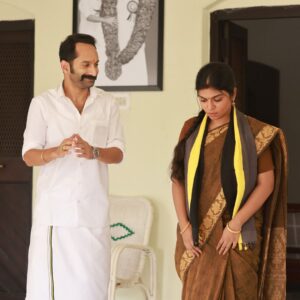 Raveena Ravi Instagram - #rathnavelu and #jyothi ❤️ #maamannan #bts #making #fafa #fahadhfaasil