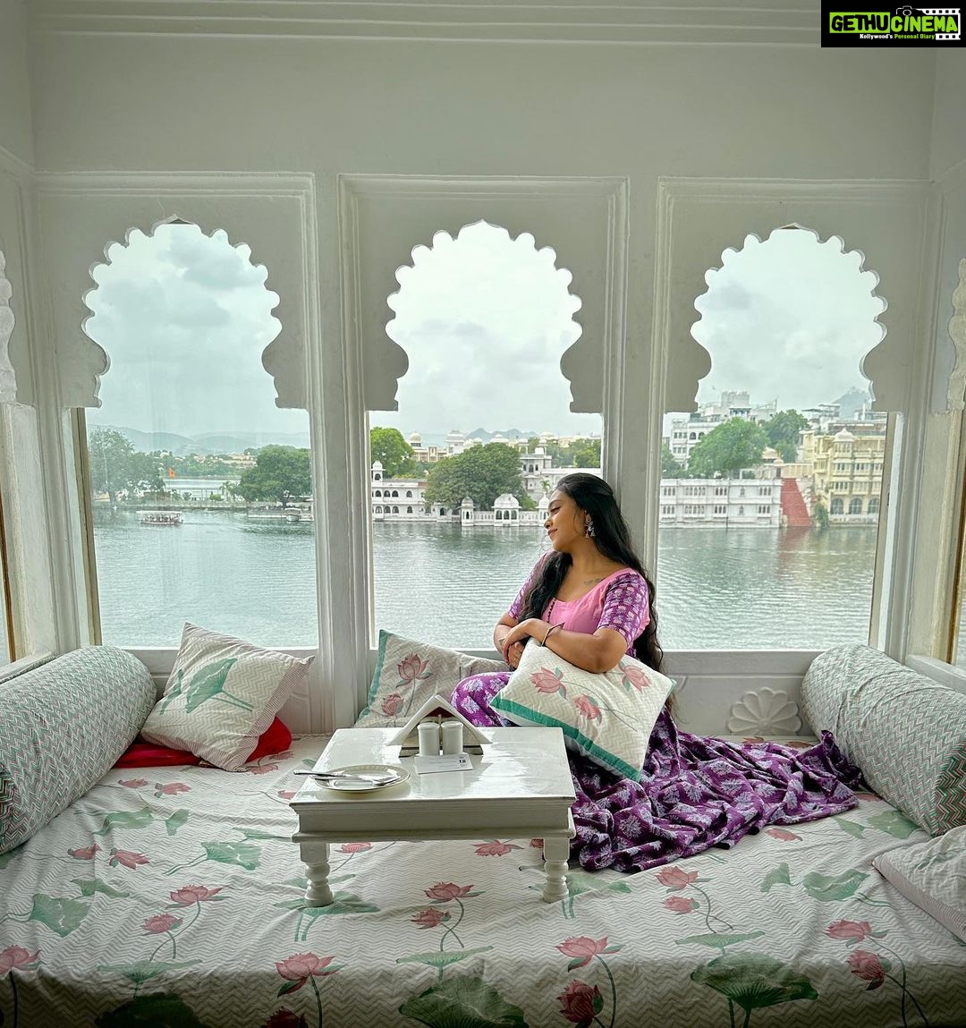 Rebecca Santhosh Instagram - No caption needed ✨ . . . #udaipur Jagat Niwas Palace, Udaipur, India