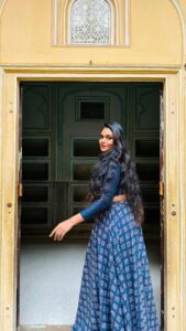 Rebecca Santhosh Instagram - That blink 👀
.
.
.
#jaipur