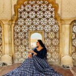 Rebecca Santhosh Instagram – Amber fort ✨
.
.
. 
Costume: @bybbecca Amber Fort, Pink City, Rajastan
