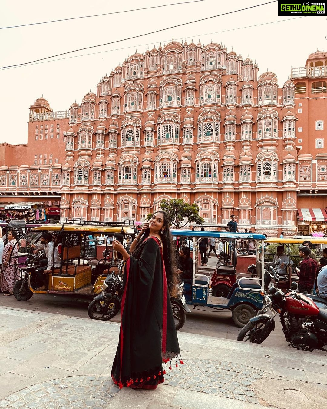 Rebecca Santhosh Instagram - Hawa mahal ✨ . . . #jaipur