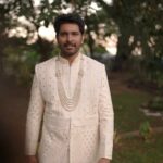 Rebecca Santhosh Instagram - Sherwani & Lehenga Dm for More enquires . . Dm @chamak_by_becca . Attire: @chamak_by_becca MUH: @mishlak_ Camera:@akshaytomy Edit: @thadieditz Bride: @ja.lix Groom: @sreeram.ramachandran
