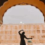 Rebecca Santhosh Instagram –  City Palace, Jaipur