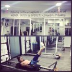 Reshma Rathore Instagram – Not letting my weekend become weakend 👯💃🤗
#Nottoomuch #Nottoolittle
#Scooteronreformer #Hundreds #Saturdayvibes💙
#pilatesreformerworkout🤸‍♀️ Activ8 , Pilates & Rehab Studio