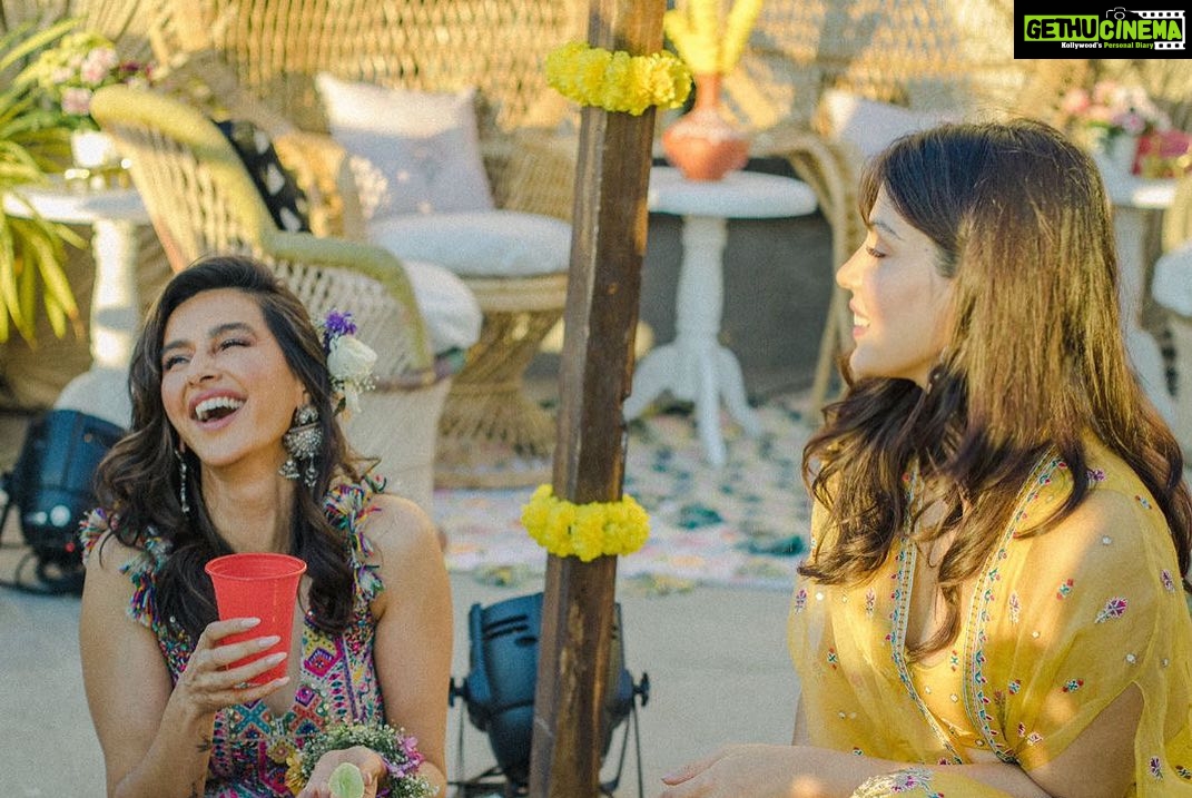 Rhea Chakraborty Instagram - To the girl who taught me how to love fiercely, laugh the hardest, fight for what you believe in and always stay real. Happy Chibie day @shibaniakhtar ♥️ PS: I aspire to be like you . You’re my idol. Sugar doesn’t affect your body. Your jawline can cut an apple. You are the most beautiful girl on this planet . Hint : I’m scared of her, so best be nice 😅