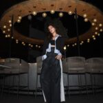 Rhea Chakraborty Instagram - VIBE CHECK ✌🏽 #rhenew #thrivesquad Outfit : @thelabel.jenn 🖤 @jinitasheth ( fav ) 🖤