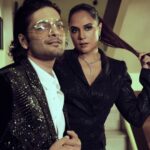 Richa Chadha Instagram - You’re magic baby✨⭐️🌟जादू🎶this is not a trending song but it should be! Love @lifafa Last night for जी क्यू? When he’s in town, socially awkward me steps out more 🫶🏽🫀🤌🏽style post next. Bye . . . . . . . #RiAli cute boy man husband person I got yaar. You may be jelly #RichaAli #pyaraladka #readingmyhasgtagswhy #dontbevella