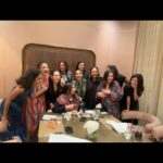 Richa Chadha Instagram - Because happy girls are the prettiest!!! And these women are the coolest cats, lifting each other up at every single opportunity! ❣️💪🏼❤️What a way to return to India, straight to the MOTHAAAAAA 🎶🎵Thank you @azmishabana18 for hosting us bunch of naughties at @indianaccent ! Also BIG congratulations on #rockyranikipremkahani Amazing food, made better by the company, thank you Mr Khattar, are you on instagram? If yes, plz say na hello! 🥰Kitna talent hai is ek photo mein? Socha hai kabhi! This table was known for its rising crescendo of laughter, everyone at the restaurant wished they were on this very cool table cuz too many cackles 😅Love you all @shahanagoswami @konkona @tannishtha_c @diamirzaofficial @sandymridul @therealkarismakapoor @tanviazmiofficial @divyadutta25 @balanvidya ! If only I could write a script that has all of these amazing women ! . . . . #AsliBarbie #SecureWomen #happygirlsaretheprettiest #BollywoodFam #womenpower #LaterGram