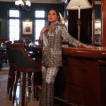 Richa Chadha Instagram - The most fun part about promoting a film is that you get to dress like you wouldn’t irl … in this case, Bholi is one of the most iconic characters ever, so we are exploring the wild side, and having some fun with animal prints! This slouchy, shiny, snakeskin print pant suit made me feel like an 80s Hindi film villain ! 👖 🧥 @zara 💎 👂 💍 - @amamajewels Hand cuff- @ishhaara @ascend.rohank Styled by- @anishagandhi3 @rochelledsa HMU- @harryrajput @glazoschool and team @gurmukh_singh07 Assistant stylist- @_m.a.h.i._ 📸 @denyrajput #fashiongram #Fukrey3promotions #RichaChadha #BholiPunjaban #Funjaban #areyoustillreadingthis