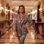 Richa Chadha Instagram - The most fun part about promoting a film is that you get to dress like you wouldn’t irl … in this case, Bholi is one of the most iconic characters ever, so we are exploring the wild side, and having some fun with animal prints! This slouchy, shiny, snakeskin print pant suit made me feel like an 80s Hindi film villain ! 👖 🧥 @zara 💎 👂 💍 - @amamajewels Hand cuff- @ishhaara @ascend.rohank Styled by- @anishagandhi3 @rochelledsa HMU- @harryrajput @glazoschool and team @gurmukh_singh07 Assistant stylist- @_m.a.h.i._ 📸 @denyrajput #fashiongram #Fukrey3promotions #RichaChadha #BholiPunjaban #Funjaban #areyoustillreadingthis