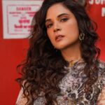 Richa Chadha Instagram - Felt animal hawt in this dress for the Fukrey3 trailer launch event, full BHOLI style! 👗 @rockystarofficial Earrings @isharya 💍 @prerto 💄 @harryrajput64 @glazoschool , 📸 @denyrajput @boomstastudio Stylists- @anishagandhi3 @rochelledsa Assistant stylist- @_m.a.h.i._ . . . . #fukrey3 #richachadha #bollywood #whyareyoureadingthesehashtagsagain #InsideJokePadhLo #fashiongram
