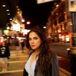 Richa Chadha Instagram - Changed by the gaze 👁️ Can you control how you’re looked at ? The observer effect in science… can a thing be altered merely by how it is looked at? What is a thing, is it really a thing if it’s making choices in the moment, is it a choice if it’s both a wave of potential and matter itself or state of being. Can you be altered by how someone sees you, yes, if you allow it. Only I know what I am talking about and when I look back to this post, I will blush, because there’s an intimate admission of how the morning started, how sleepless the night was… and this repression… I will realise that photos from this stroll will simultaneously represent a deeper acknowledgment of power, a seething rage, an amazing curiosity and an exhilaration. This time was weird, but I was alive and stayed so, a bit singed really. This is not a shoot, this is me in my clothes, having dusted some shadow, wearing my beloved blue dress seeking to go out with rainwater in my hair, wrapping a short with complete strangers. Never thought I’d look nice when troubled. Ah well. 📷 @boomstastudio HMU @glazoschool . . . . . #quatum #dontbeobsessedwithme #work #evolution #truth #taraash