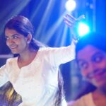 Rima Kallingal Instagram – Midnight stage rehearsals with my girls, my team 💙! @mamangamindia performing today at @anweshiwomen show. 📸 by @jaisonmadany. #artistlife #performance #performanceart