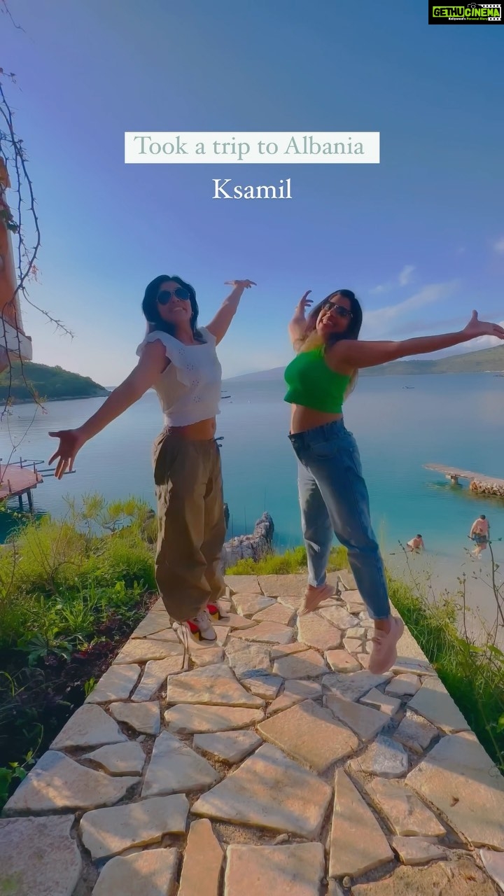 Rima Kallingal Instagram - Albania, all the way… From both of us. #travelreel #albania🇦🇱 #travelfun #friendsforever #travelbuddy . . . . . . . . . . . . . . . . . . . . . . . . . . . . . . . . . . . . #albaniatourism #ksamil #sarande #tirana #gjirokaster #malayalies #yathrakal #mallutraveller #indiantravellers #keralaviral .
