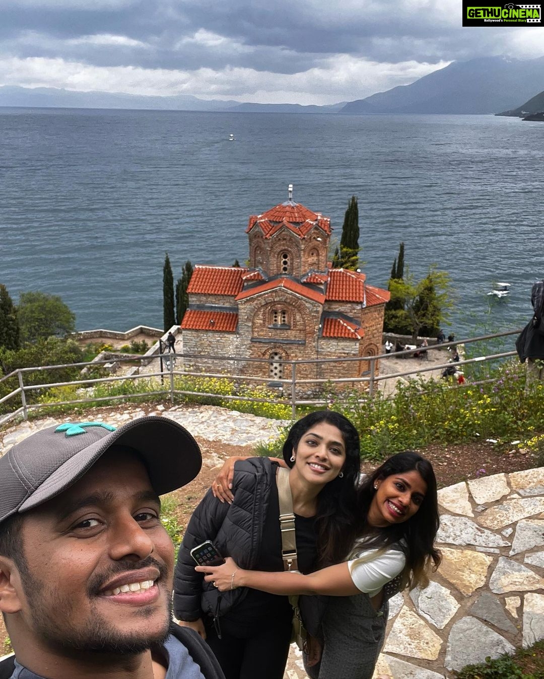 Rima Kallingal Instagram - This small lake town😍💙 Ohrid, Makedonija
