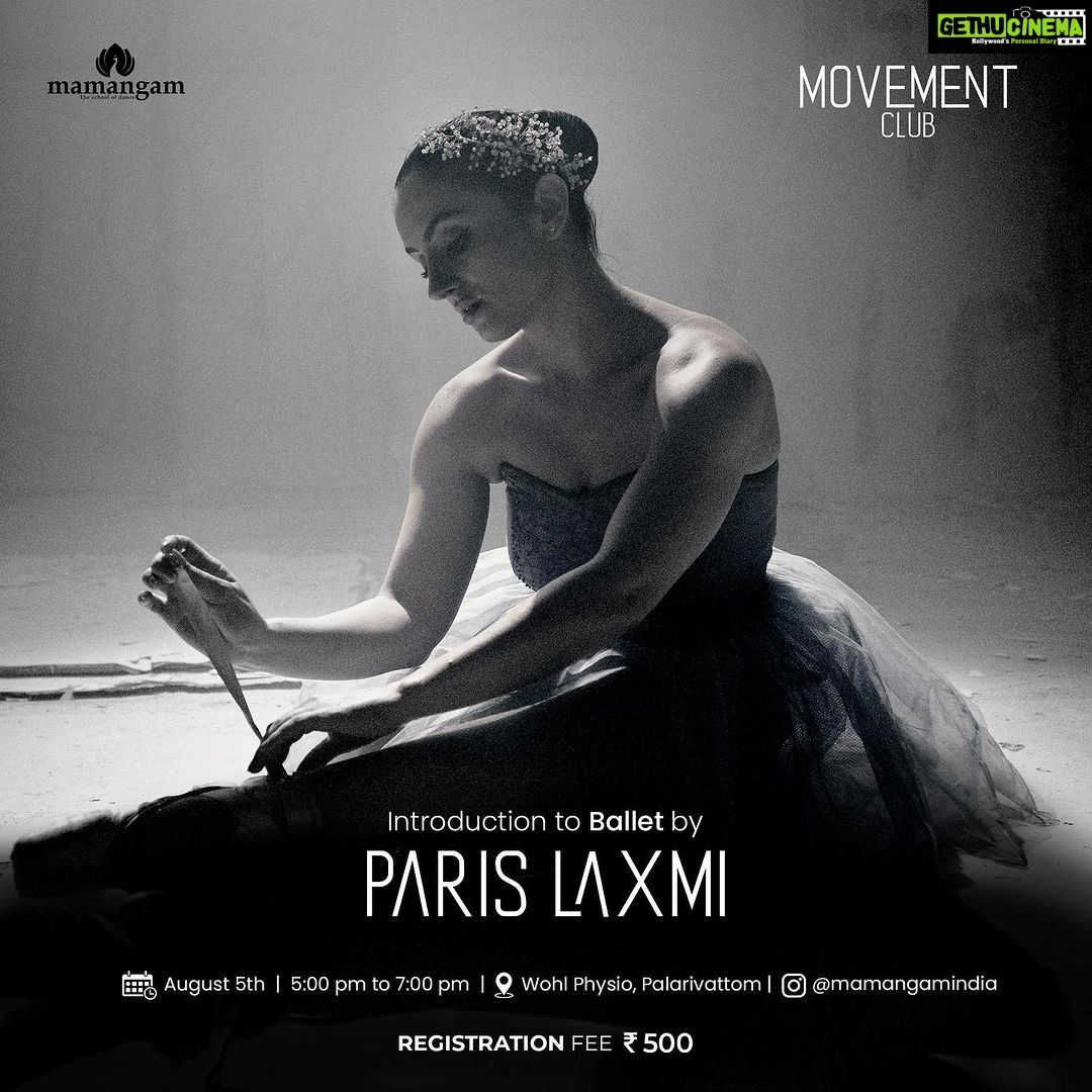 Rima Kallingal Instagram - Featuring @parislaxmi in the August edition of Movement Club by @mamangamindia. DM us now to block your slot