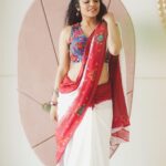 Rima Kallingal Instagram - Bandhini love. In @medha.in 😍💜 Shot by @suryadeva_ug