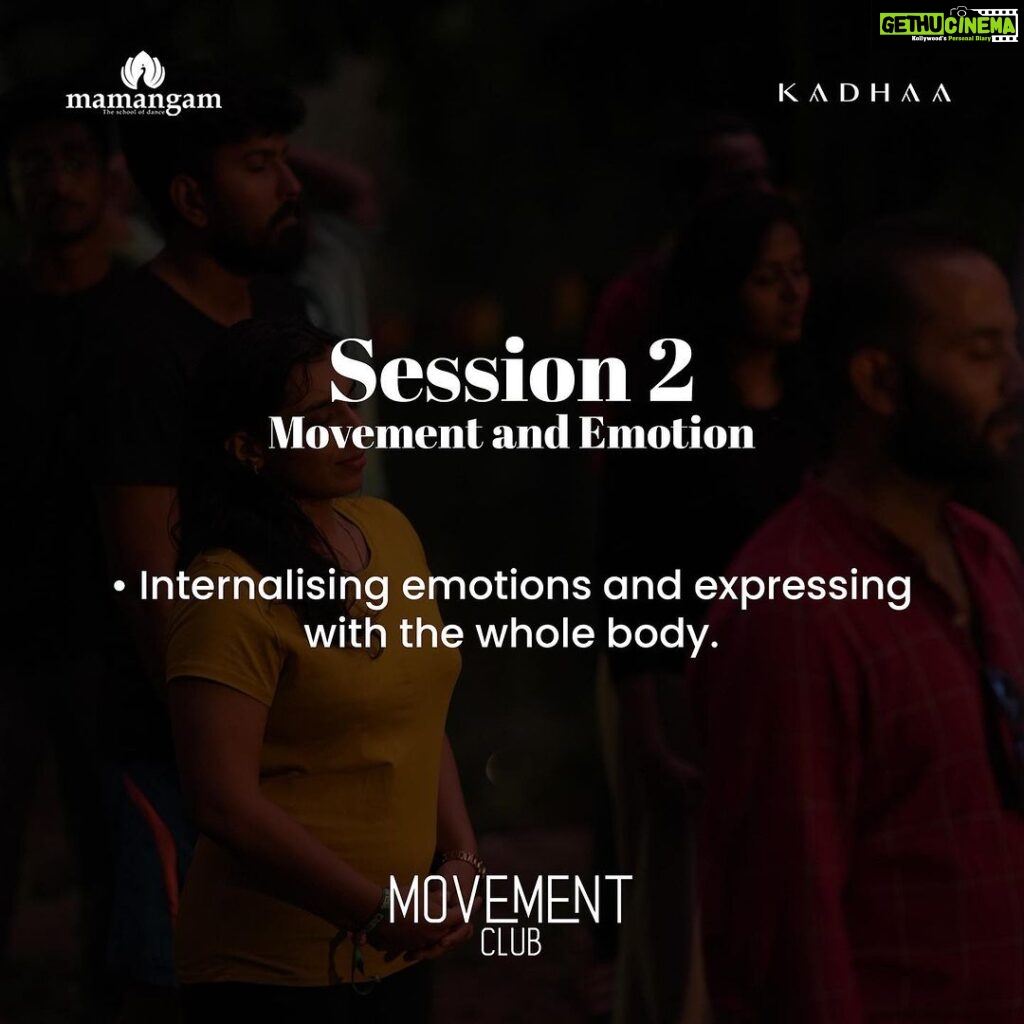 Rima Kallingal Instagram - Dance workshop at @mamangamindia . September edition of movement club.