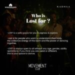 Rima Kallingal Instagram – LOST , a dance workshop by @labyrinth.collective . Announcing the September edition of movement club in collaboration with @kadhaa.official