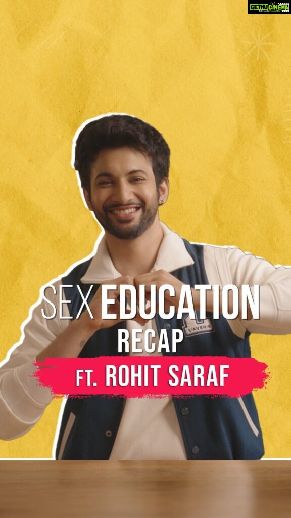 Rohit Suresh Saraf Instagram - Here’s to 3 seasons of being naughty and nice (not). And to getting ready for everything the final season is packing 🥳 #SexEducation Season 4 arrives on 21st September, only on Netflix!