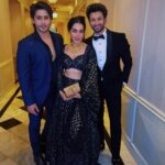 Rohit Suresh Saraf Instagram - Thank you Taurani’s for an incredible night♥️ Huge congratulations to the most adorable star couple who we got no chance to take pictures with @raveenataurani @apoorvsood 🫶🏼 @rameshtaurani @varshataurani @jaya.taurani @snehataurani @maxtaurani