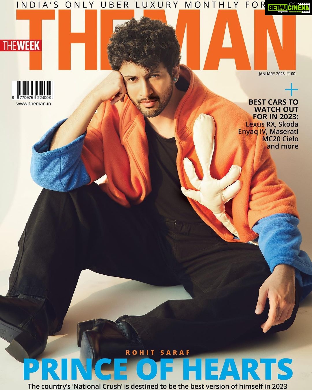 Rohit Suresh Saraf Instagram - Starting 2023 with @themanmagazineindia ♥️ Thank you for having me! This year is going to be magical, heart’s beating wildly and I can barely wait!!! @themanmagazineindia Editor: @bobbyjohnvarkey Interview by: @sonalissociety Managed by: @kimberley.fernandes Hair: @styled_by_tanik Make up: @imtiaz_makeup Photographer: @sheldon.santos Stylist: @saloniparekh__ Assisted by: @jaineeebheda Artist Reputation Management: @media.raindrop
