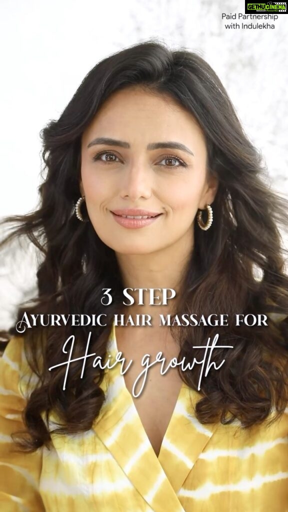 Roshni Chopra Instagram - Ad | 💆🏻‍♀️ Hair loss due to stress is real !! Here’s a Super effective Ayurvedic hair growth massage (save and try )with the amazing Indulekha Bhringa Hair Oil, which has actually worked to stop hairfall and lead to new hair growth . Right from the first use, I’ve seen visible changes in the past month. With clinically proven results to grow new hair the @indulekha_care Bhringa Hair Oil is made with ayurvedic ingredients like Bringha and Bhrami, has given my hair a new life. Stay tuned for more ! #IndulekhaBringhaHairOil #IndulekhaPartner #IndulekhaHairOil #AyurvedicOil #Indulekha #haircare