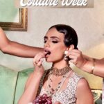 Roshni Chopra Instagram - ❤️Eat Pray Love Sleep Breathe FASHION 🤌🏽✨! Getting ready for @anamikakhanna.in india couture week was the most fun! ⭐️ Team Concept shoot & edit @pranavgoswamy Still images @techjammer Hair @moryalalit Makeup @makeupbypriyanka2019 Assisted by @nehasofficial12 📍 @theleelapalacenewdelhi Biggest thanks to team @schbang #schbangmmaximize @nimoligala @masoomminawala for basically being the most epic back up a girl could ask for ❤️🤗 @fdciofficial @reliancebrandsltd