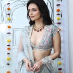 Roshni Chopra Instagram - Lehenga’s have entered the chat ✨ ‘tis the season and I found the prettiest one for you 🤩- wearing @osaabyadarsh available at @perniapopupshop @amigos.rizwan 💕✨