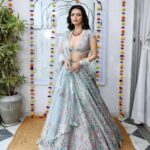 Roshni Chopra Instagram - Lehenga’s have entered the chat ✨ ‘tis the season and I found the prettiest one for you 🤩- wearing @osaabyadarsh available at @perniapopupshop @amigos.rizwan 💕✨