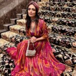 Roshni Chopra Instagram - Pick a favourite 1-10 💕✨? Indian designer looks I wore across couture weeks in paris 🇫🇷 & india 🇮🇳 Look 1 @taruntahiliani Look 2 @anamikakhanna.in Look 3 @aisharaoofficial Look4 @rahulmishra_7 Look5 @varun_bahl Look 6 @rimzimdaduofficial Look 7 @jjv.kapurthala Look8 @ritukumarhq Look 9 @reik.studio Look 10 @rohitgandhirahulkhanna #indiandesigners #rovive #rostyle #couture #taruntahiliani #anamikakhanna #rahulmishra #aisharao #varunbahl #rimzimdadu #reik #ritukumar #jjvalaya #rohitgandhirahulkhanna