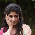 Roshni Prakash Instagram - Jitters as my Telugu movie is releasing tomorrow. #gandeevadhariarjuna out tomorrow. 🌸🌺🌸🌺🌸🌺🌸 Outfit : @bhargavikunam ❤️ P.C : @manish_konidala ❤️ Hyderabad