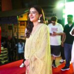 Rukshar Dhillon Instagram - Shaam Shaandar♥️ #Tufang in cinemas on 21st July🔥 Styled by- @vasundhara_daga Wearing- @summerbypriyankagupta Hair- @hairstylist_laddi312 Make up- @mishimakeovers Sirsa - The Beautiful City