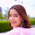 Rukshar Dhillon Instagram - Oye hoye ni tu sohni bahli🥰 #Tufang Promotions! In cinemas on 21st July Styled by- @vasundhara_daga Wearing- @thenawabikurti Hair- @hairstylist_laddi312 Make up-@abhishekarora_01 Shot by- @gsfilms.x