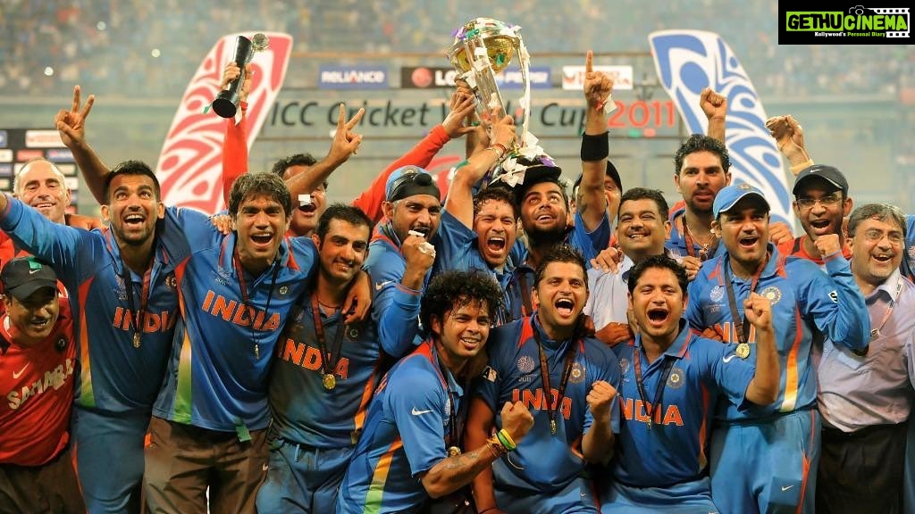 Sachin Tendulkar Instagram - 12 years ago India 🇮🇳 lifted the World Cup...the greatest moment of my life! Where were you when this happened and how did you celebrate? ☺