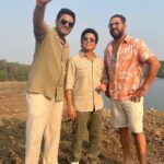 Sachin Tendulkar Instagram – Our Dil Chahta Hai moment in Goa! Who do you think is Akash, Sameer and Sid?