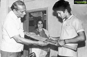 Sachin Tendulkar Instagram - If I were to choose any one person in the world to be raised by, I would again and again choose him. Such were the values he taught me and the love he showered on me. Remembering Baba on his birth anniversary. We miss you! ❤️