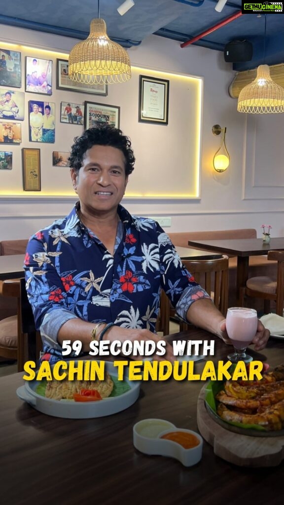 Sachin Tendulkar Instagram - #59Seconds With @sachintendulkar We had the honour to catch the cricket legend Sachin Tendulkar on our 100th episode of Sunday Brunch where we celebrated his 50th birthday and asked a lot of fun questions about his life, career, love for food and everything in between. Watch the entire episode of Sunday Brunch only on @curly.tales YouTube channel! #sachin #curlytales #reels #reelsinstagram #reelsvideo #reelsindia #reelitfeelit #reef2reef #reelitfeelit #reels #reelsinsta #reelsviral #reels