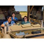 Sachin Tendulkar Instagram - Family fun, under the Masai Mara sun! ☀️  #MasaiMaraDiaries  #MasaiMara #Fun #Cheetah #Drive #Safari #WildLife #giraffe #ostrich #africa #kenya #intothewild
