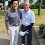 Sachin Tendulkar Instagram - It was a pleasure to meet and chat with @gary.player, one of the greatest golfers to have played the sport. Since we were playing around the same time, I also had the opportunity to receive some valuable tips from him. ⛳️🏌️‍♂️ #golf #golfswing #golflife