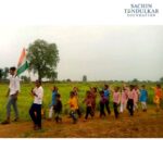 Sachin Tendulkar Instagram - Talent, dreams and passion exist in the farthest corners. With the right opportunities, these children will fuel the India of tomorrow. A glimpse of Independence Day celebrations from our Seva Kutirs in rural Madhya Pradesh. #STF #IndependenceDay