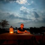 Sachin Tendulkar Instagram - Who left the torch on in the sky? 🔦 Any guesses what time this 📸 was taken? 📍 @the_bamboo_forest (Near Tadoba) #sky #tadoba #jungle #tiger