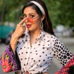 Sadha Instagram - For #neethonedance on @starmaa every Sat Sun at 9 pm! 🙌☺️ Outfit, Accessories & Styling @harinireddym VC @rt__photography_rt Hairstylist @2727parvathi Asst @rakesh_manchikanti #sadaa #retro #danceshow #realityshow #judge