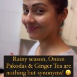 Sadha Instagram - Clearing up drafts from last monsoons! 😅 When I was at a friend’s place making Onion Pakodas & Ginger Tea like a pro! 😀 #rains #monsoons #veganchai #vegantea #pakodas #veganlife