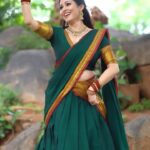 Sadha Instagram - Because I was wearing a #jhumka & half saree! 😀 Stylist @harinireddym Designer @manasa_karnati Jewellery @houseofqc VC @trendloud team @gkkarthikgubbala Asst @rakeshmanchi #sadaa #halfsaree #southindian #reelsindia #reelsinstagram #reelsvideo #reels