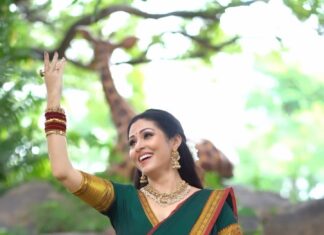 Sadha Instagram - Because I was wearing a #jhumka & half saree! 😀 Stylist @harinireddym Designer @manasa_karnati Jewellery @houseofqc VC @trendloud team @gkkarthikgubbala Asst @rakeshmanchi #sadaa #halfsaree #southindian #reelsindia #reelsinstagram #reelsvideo #reels