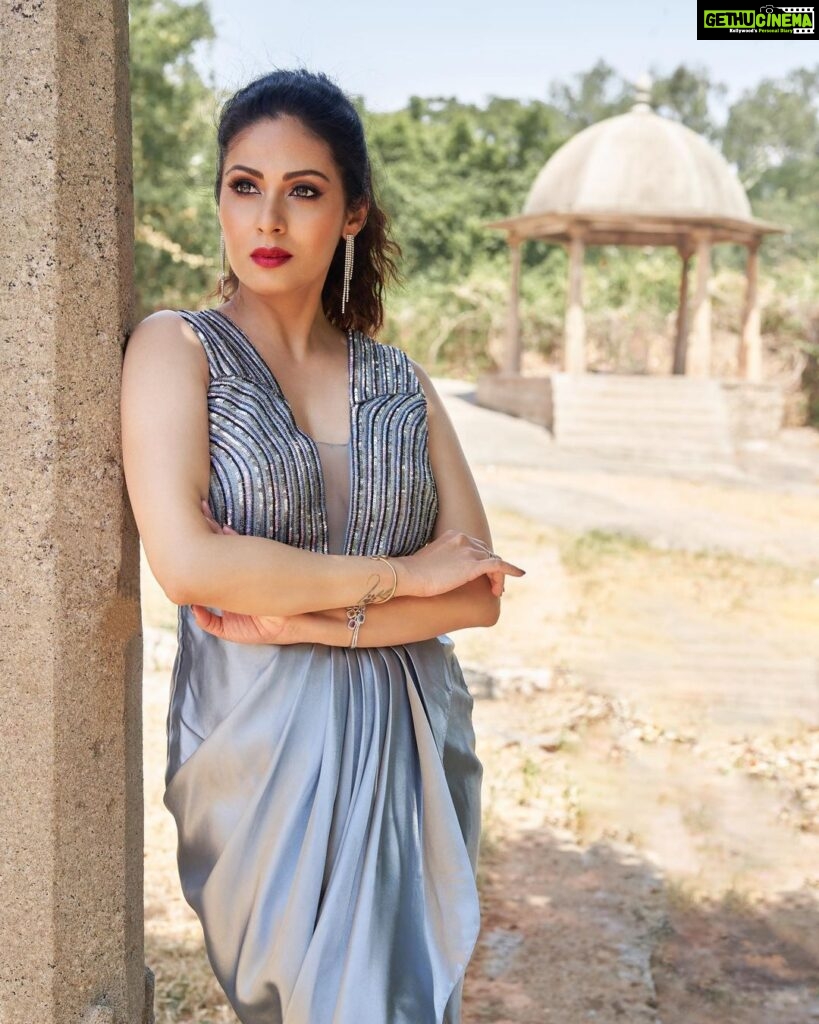 Sadha Instagram - 🪩🪩🪩 For #neethoneydance on @starmaa Do watch! Every Sat & Sun at 9 pm! 😀 Stylist @harinireddym Designer @neirinbyr VC @i_ak_photographer #sadaa #danceshow #judge