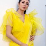 Sadha Instagram - One of my most favourite looks recently! 💛 Stylist @harinireddym Saree @on_fleek_creationss PC @prashanth_photo_graphy #reels #reelsinstagram #reelsvideo #reelitfeelit #reelsindia #sadaa